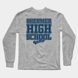 Shermer High School: 1 Color Version Long Sleeve T-Shirt